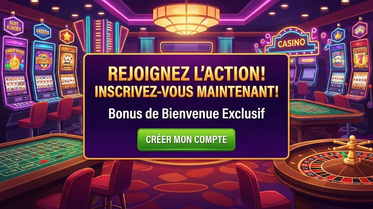 Inscription avec bonus